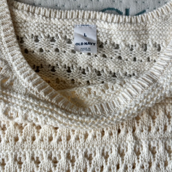 Old Navy Cream Knit Dress - Picture 4 of 5